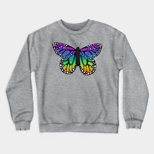 Rainbow butterfly v3 Crewneck Sweatshirt